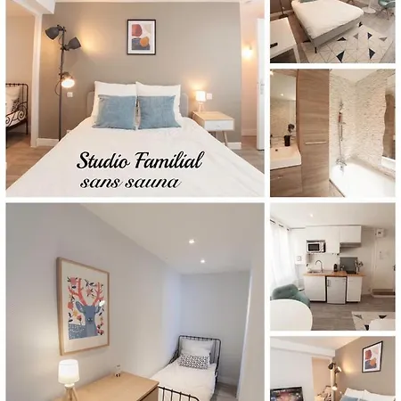 Prestigeloc - 3 Studios Au Choix - 2 Avec Sauna Prive Gratuit, 1 Avec 3 Couchages, Centre-Ville Orléans Exterior photo
